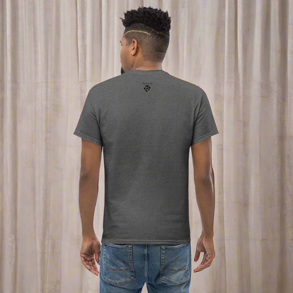 T-shir foncé Dogdad brodé Noir