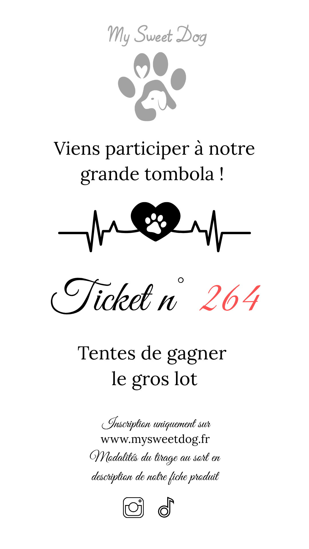Ticket tombola 201-300