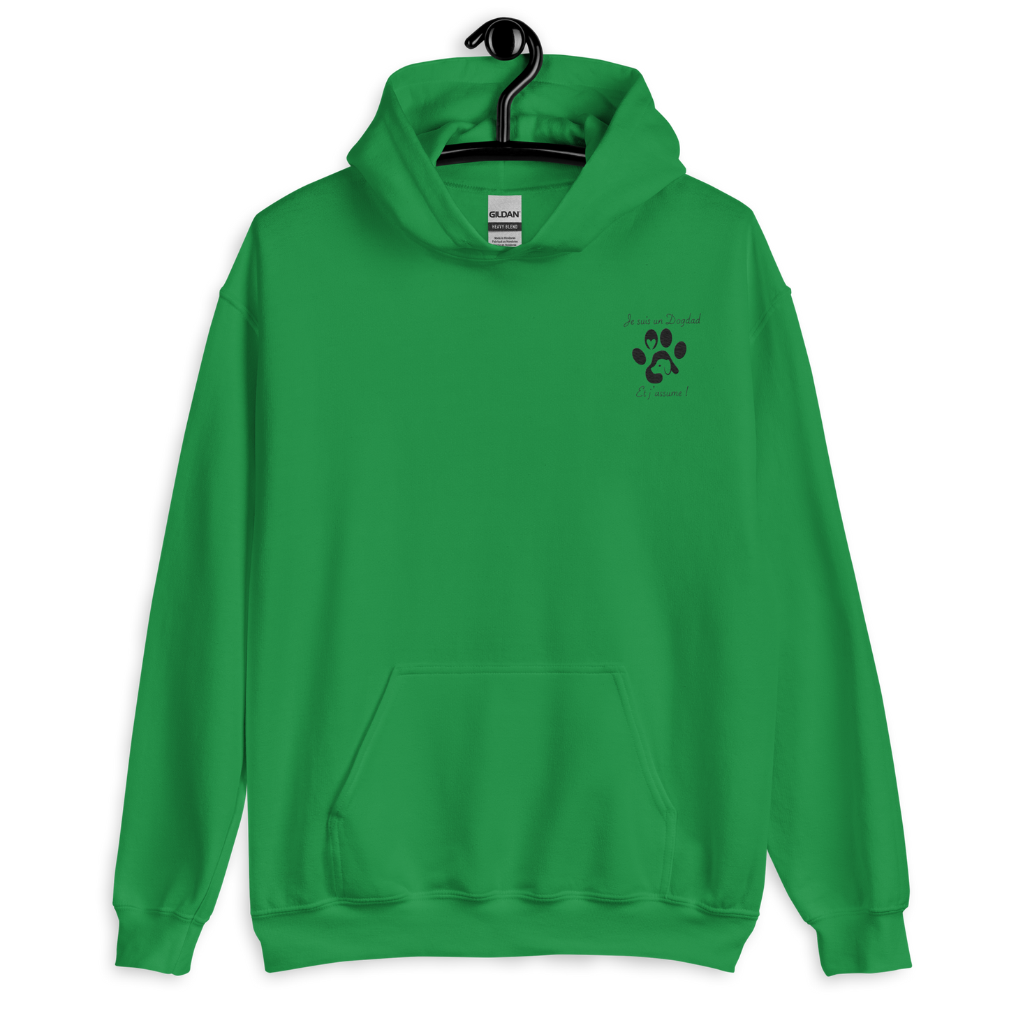 Sweat Dogdad brodé Noir