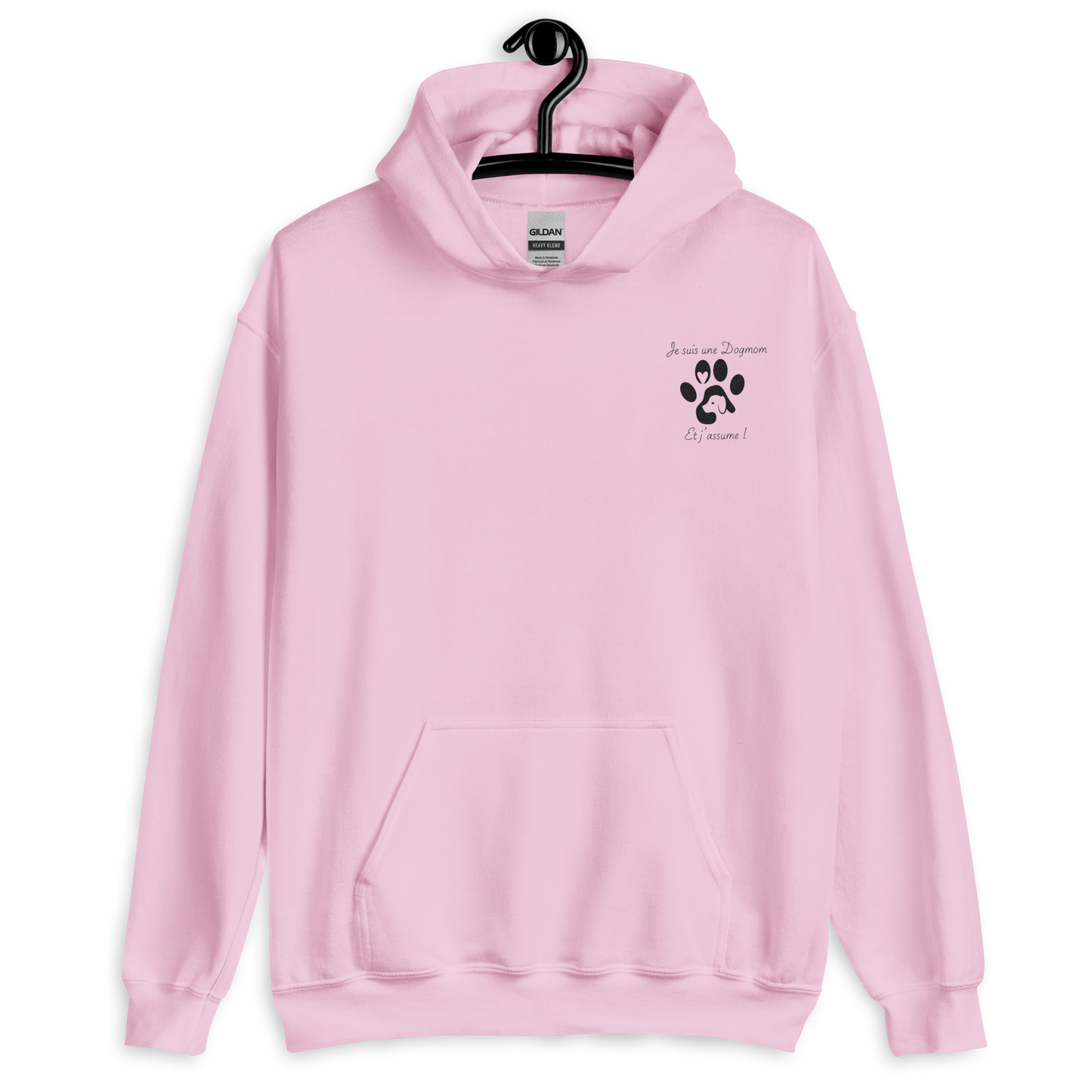 Sweat Dogmom brodé Noir