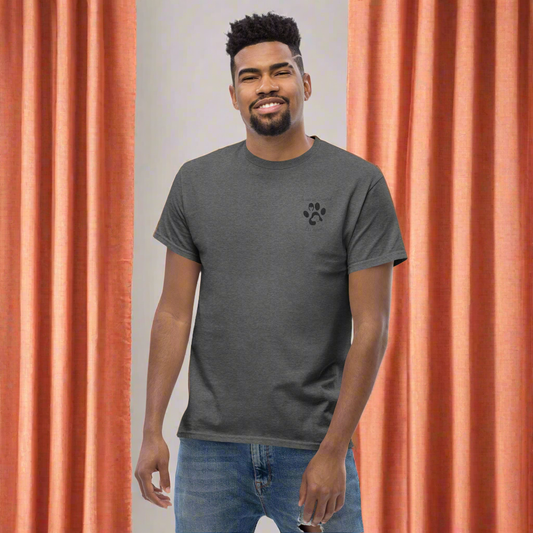 T-shir foncé Dogdad brodé Noir