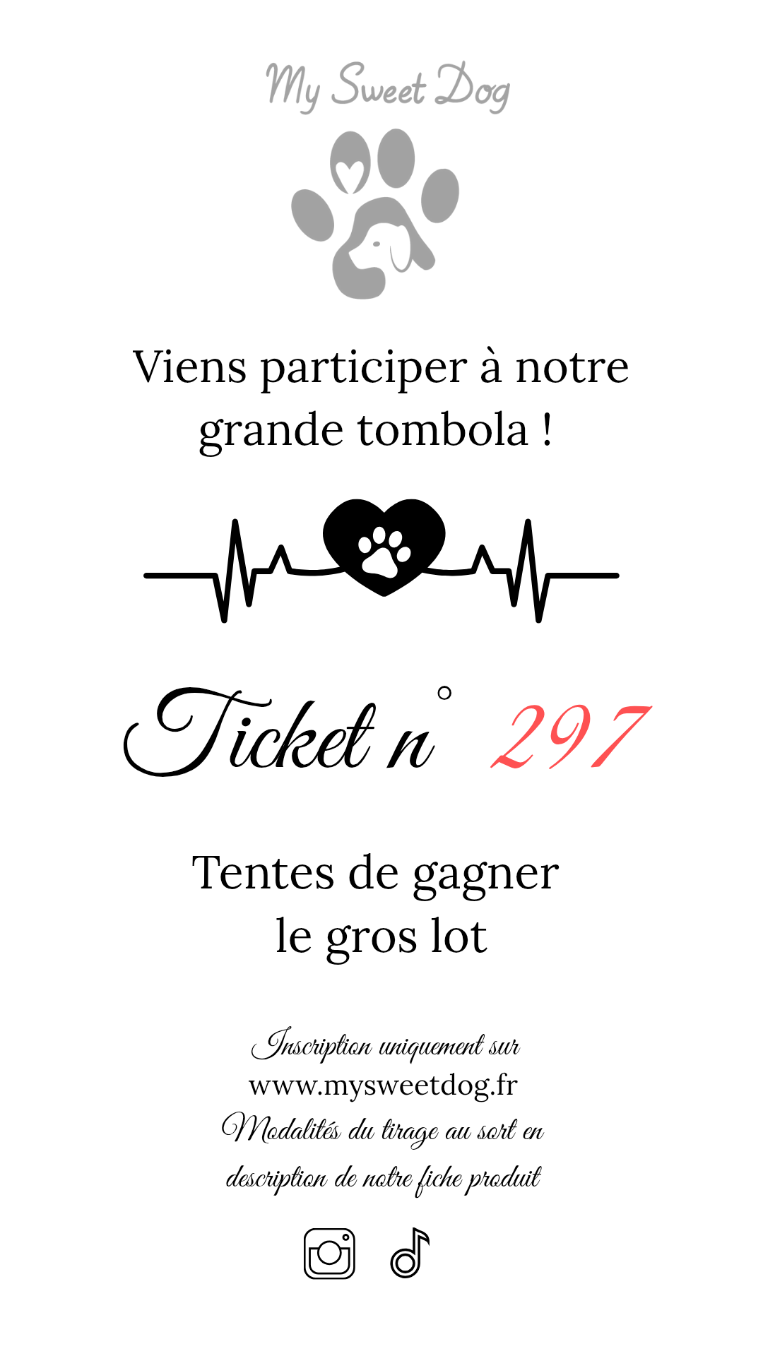 Ticket tombola 201-300