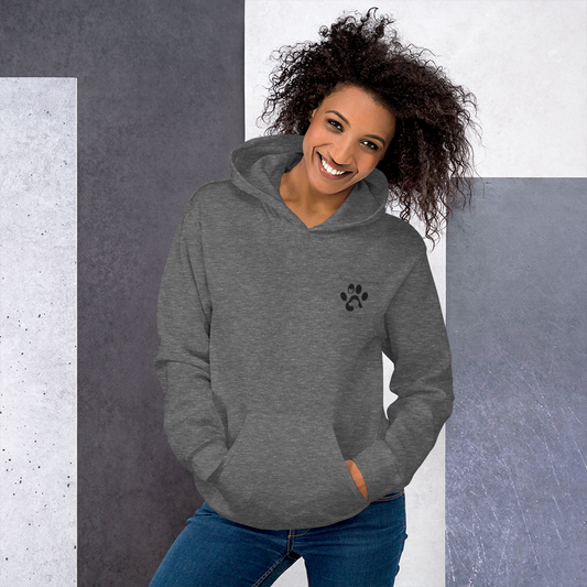 Sweat Dogmom brodé Noir