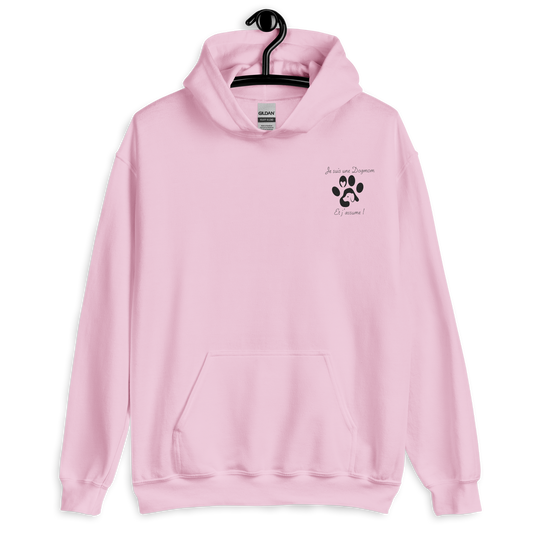 Sweat Dogmom brodé Noir