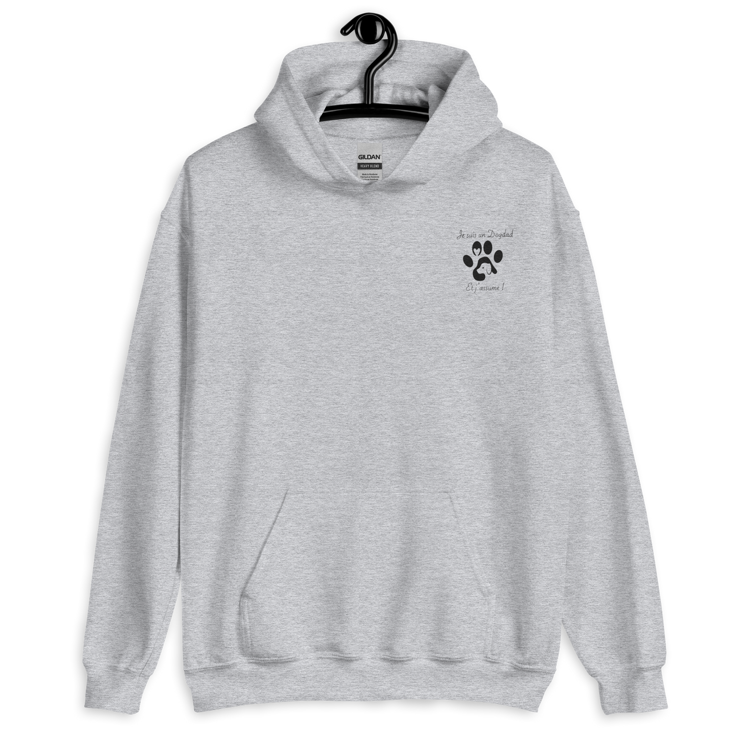 Sweat Dogdad brodé Noir